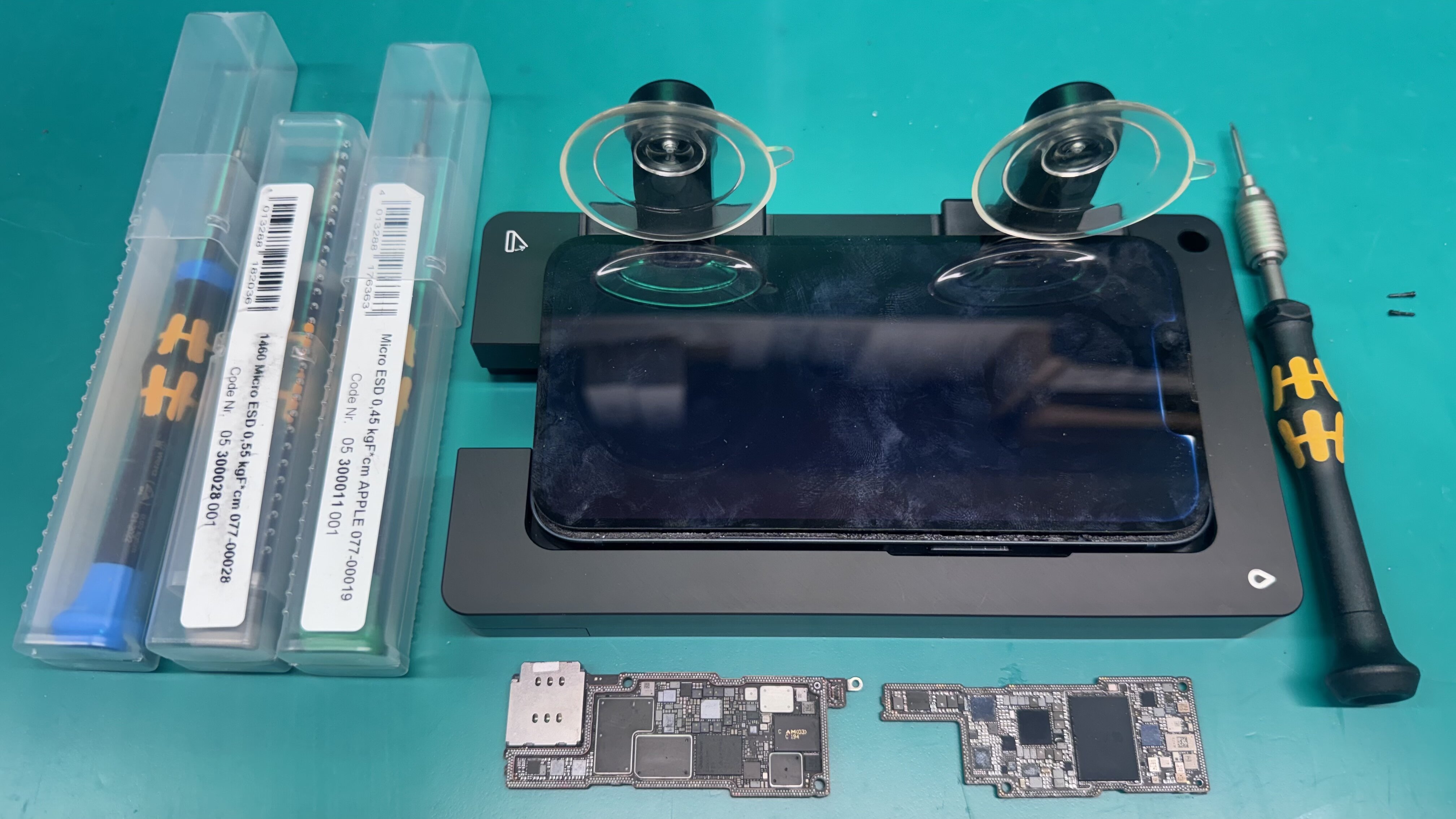 iPhone repair tools and components at WarriorMac Tampa